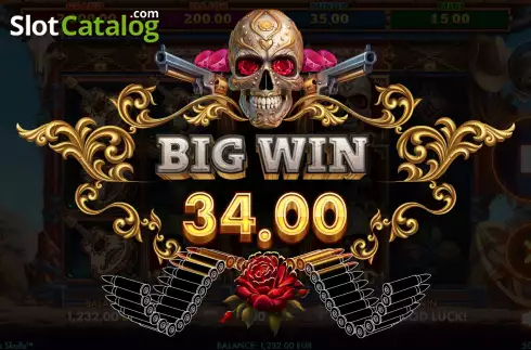 Скрин4. Fortune Skulls слот