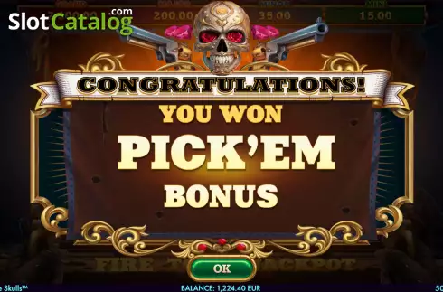 Скрин6. Fortune Skulls слот