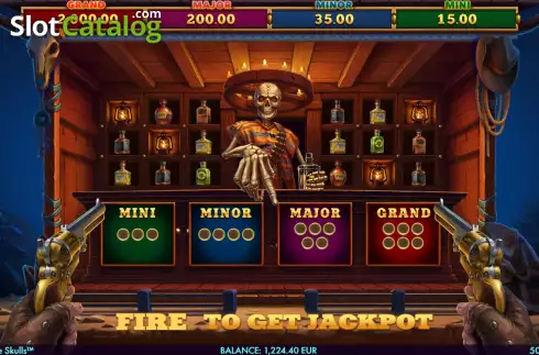 Скрин7. Fortune Skulls слот