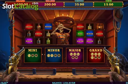 Скрин8. Fortune Skulls слот