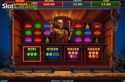 Скрин9. Fortune Skulls слот