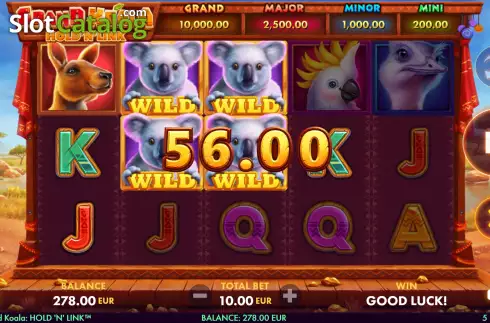 Скрин5. Grand Koala слот