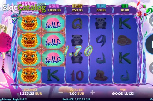 Скрин3. Shining Princess Rapid Link слот