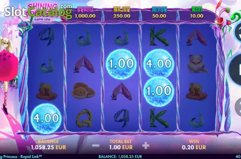 Скрин7. Shining Princess Rapid Link слот