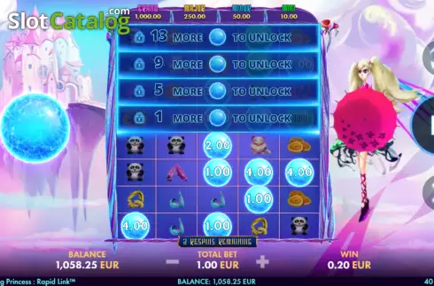 Скрин9. Shining Princess Rapid Link слот
