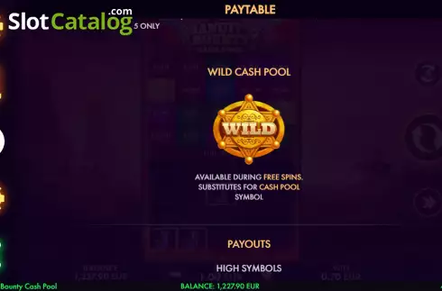 Скрин6. Bandit's Bounty Cash Pool слот