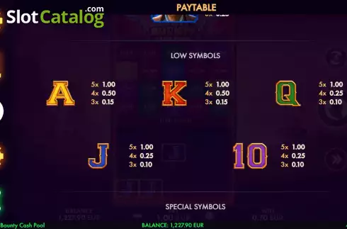Скрин8. Bandit's Bounty Cash Pool слот