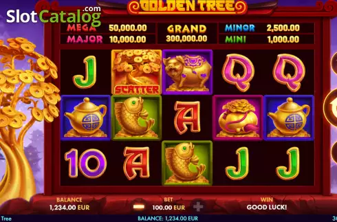 Скрин2. Golden Tree (NetGame) слот