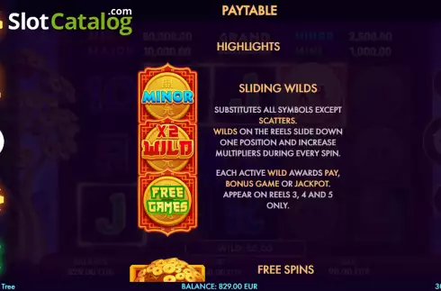 Скрин5. Golden Tree (NetGame) слот
