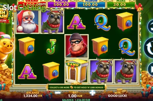 Скрин2. Merry Cash Splash: Hold’N’Link слот