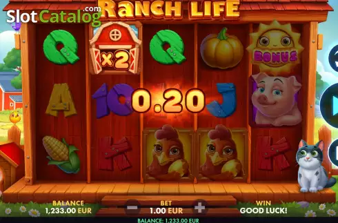 Скрин3. Ranch Life слот