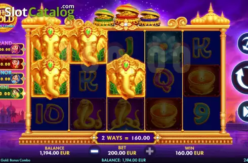 Скрин3. Elephant's Gold Bonus Combo слот