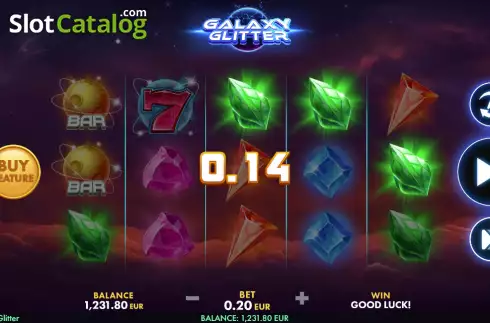 Скрин3. Galaxy Glitter слот