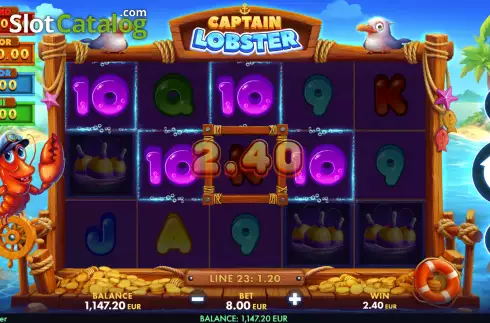 Скрин3. Captain Lobster слот