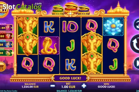 Скрин3. Elephant's Gold Buy Bonus Combo слот