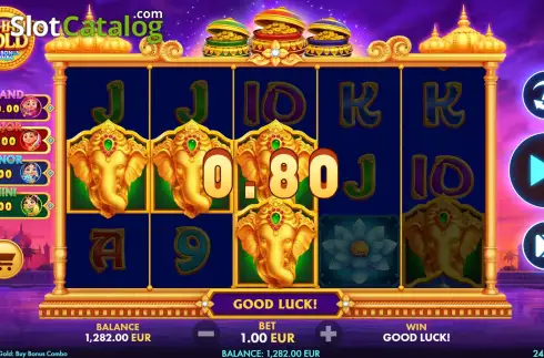 Скрин5. Elephant's Gold Buy Bonus Combo слот