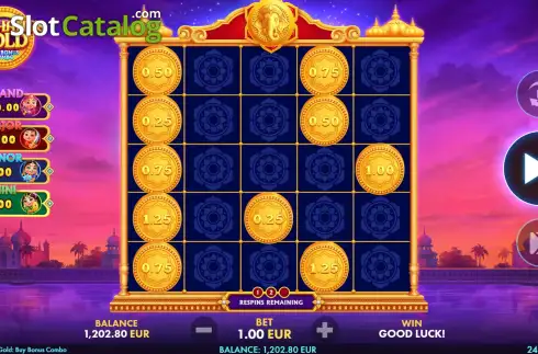 Скрин9. Elephant's Gold Buy Bonus Combo слот