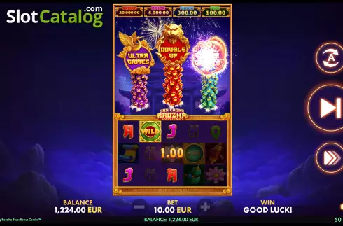 Скрин3. San Chong Baozha Blue: Bonus Combo слот