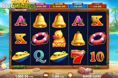 Скрин2. Rubber Duck Hold 'N' Link слот