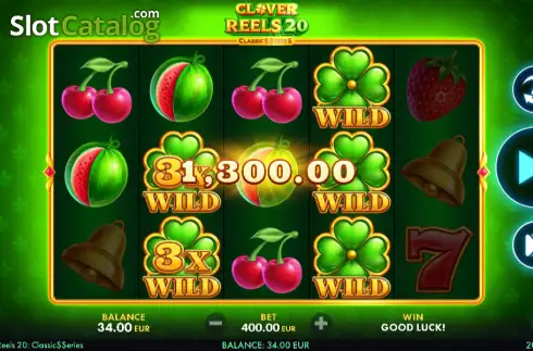 Скрин3. Clover Reels 20 слот