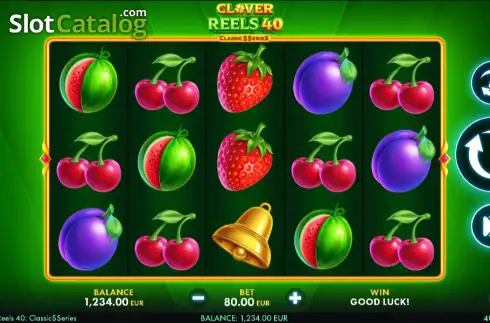 Скрин2. Clover Reels 40 слот