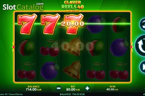Скрин3. Clover Reels 40 слот
