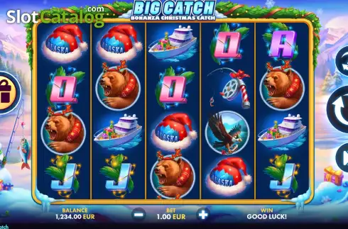 Скрин2. Big Catch Bonanza Christmas Catch слот