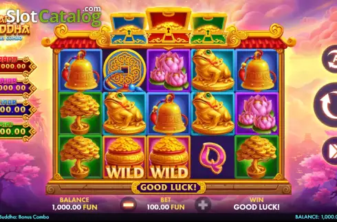 Скрин2. Happy Buddha Bonus Combo слот
