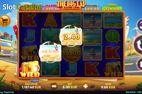 Скрин3. The Big Lap: Rapid Link слот