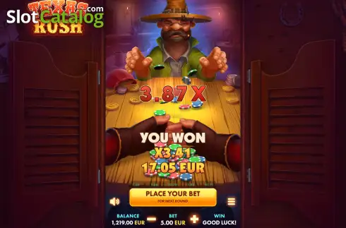 Скрин3. Texas Rush слот