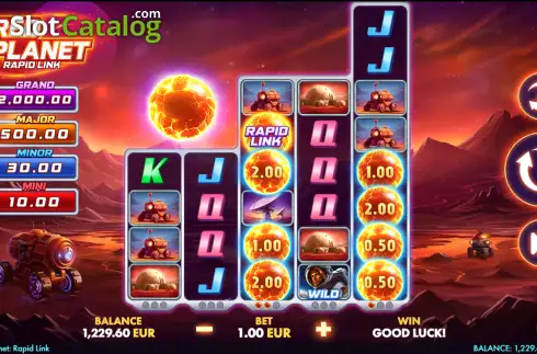 Скрин2. Red Planet: Rapid Link слот