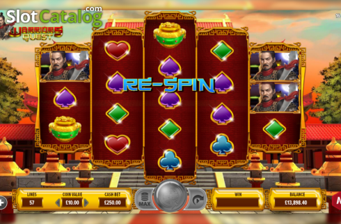 Скрин3. Warriors Quest слот