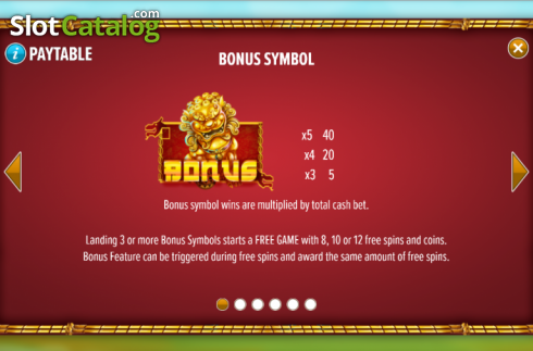 Скрин7. Wrath Of The Dragons слот