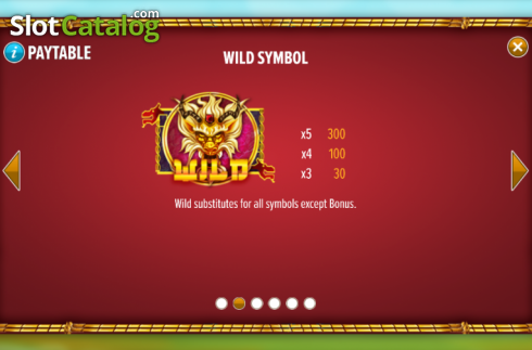 Скрин8. Wrath Of The Dragons слот