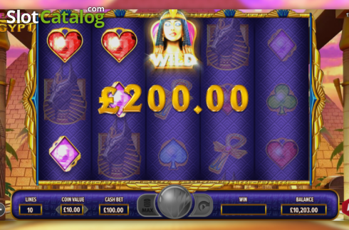 Скрин3. Treasures Of Egypt (NetGaming) слот