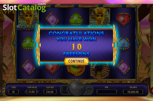 Скрин5. Treasures Of Egypt (NetGaming) слот