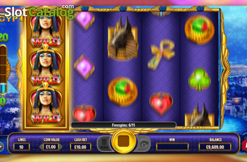 Скрин6. Treasures Of Egypt (NetGaming) слот