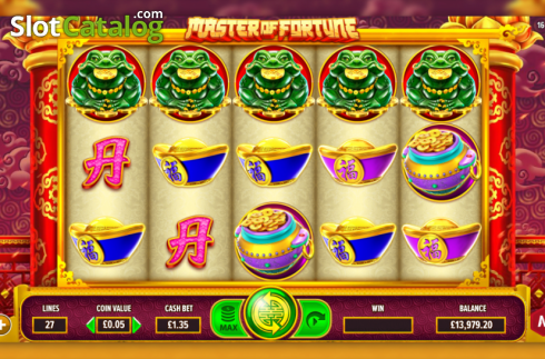 Скрин2. Master Of Fortune слот