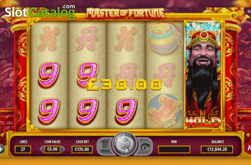 Скрин3. Master Of Fortune слот