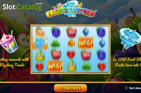 Скрин2. Fruit Twister слот