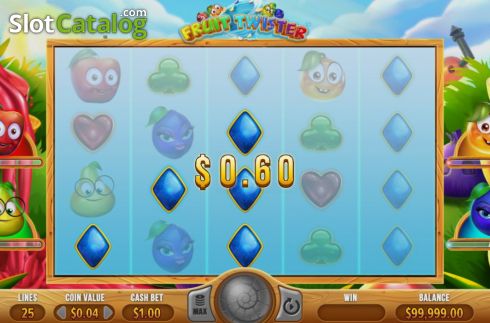 Скрин4. Fruit Twister слот
