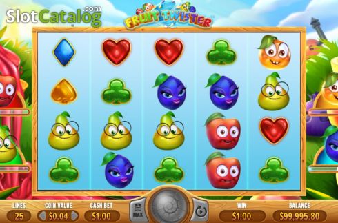 Скрин5. Fruit Twister слот