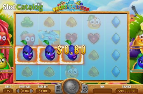 Скрин7. Fruit Twister слот