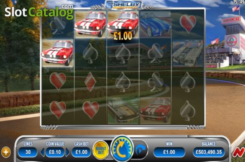 Скрин5. Shelby Online Video Slot слот