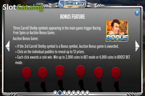 Скрин8. Shelby Online Video Slot слот