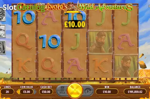 Скрин4. Don Quixote's Wild Adventures слот