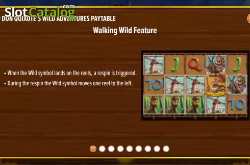 Скрин5. Don Quixote's Wild Adventures слот