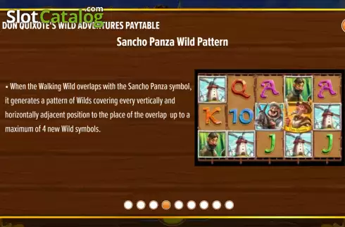 Скрин9. Don Quixote's Wild Adventures слот