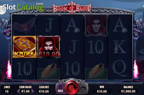 Скрин4. Book of Blood слот