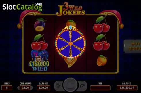 Скрин5. 3 Wild Jokers слот